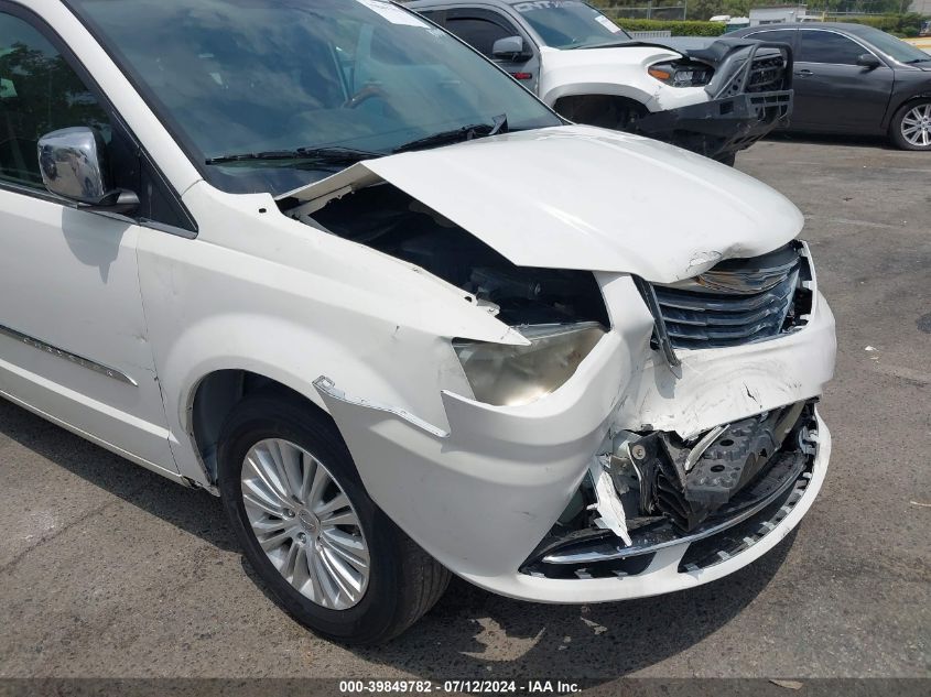 2012 Chrysler Town & Country Limited VIN: 2C4RC1GGXCR375766 Lot: 39849782