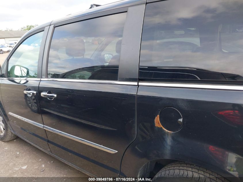 2012 Chrysler Town & Country Touring-L VIN: 2C4RC1CGXCR209205 Lot: 39849786