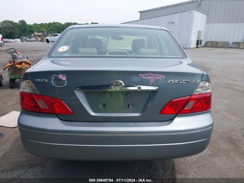 2004 Toyota Avalon Xls VIN: 4T1BF28B74U359798 Lot: 39849794
