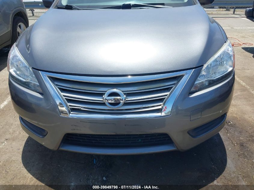 2015 Nissan Sentra Fe+ S/S/Sl/Sr/Sv VIN: 3N1AB7AP0FL630151 Lot: 39849798