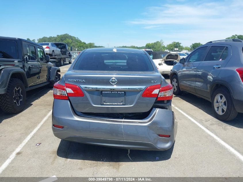 2015 Nissan Sentra Fe+ S/S/Sl/Sr/Sv VIN: 3N1AB7AP0FL630151 Lot: 39849798