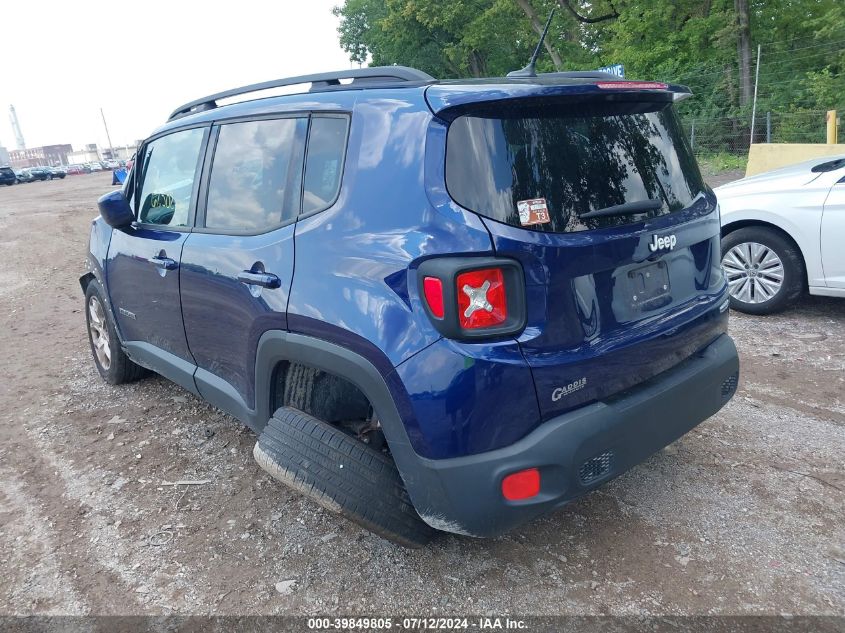 2016 Jeep Renegade Latitude VIN: ZACCJABT6GPD60322 Lot: 39849805