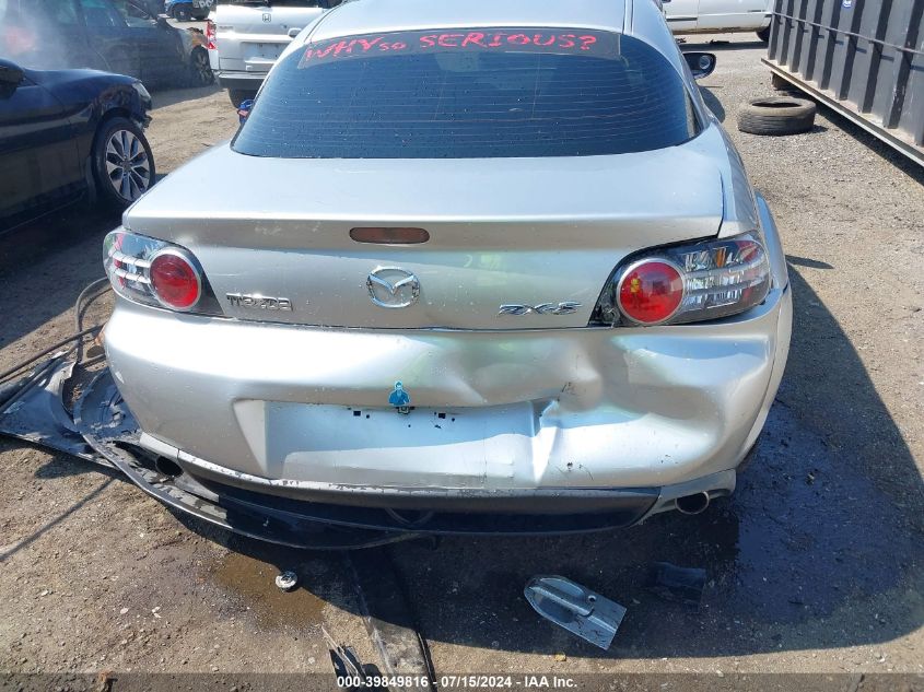 2005 Mazda Rx-8 Sport Automatic VIN: JM1FE17N850160931 Lot: 39849816