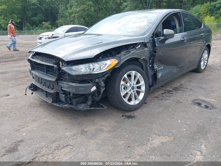 2019 Ford Fusion Hybrid Se VIN: 3FA6P0LU7KR152189 Lot: 39849830