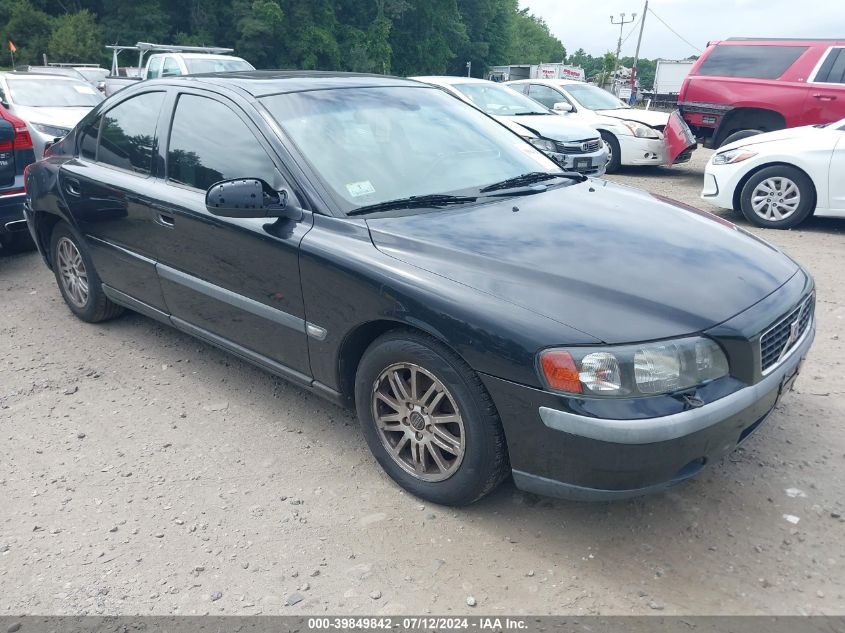 2003 Volvo S60 2.4 VIN: YV1RS61T132271004 Lot: 39849842