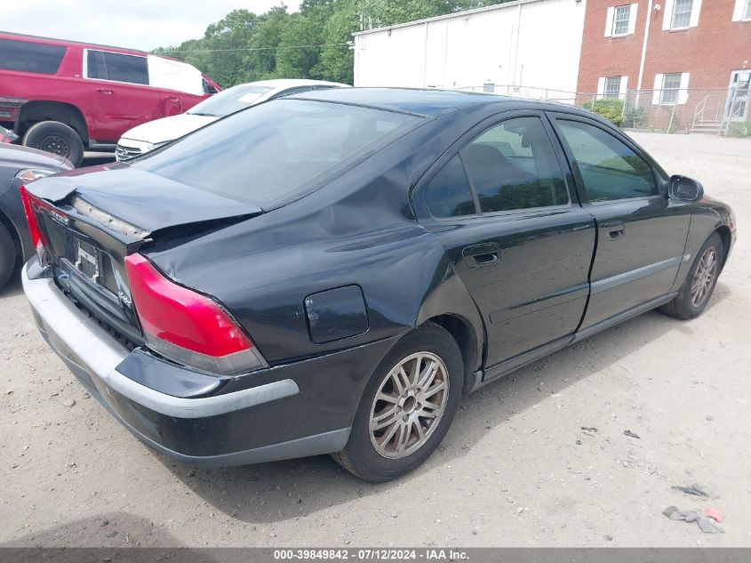 2003 Volvo S60 2.4 VIN: YV1RS61T132271004 Lot: 39849842