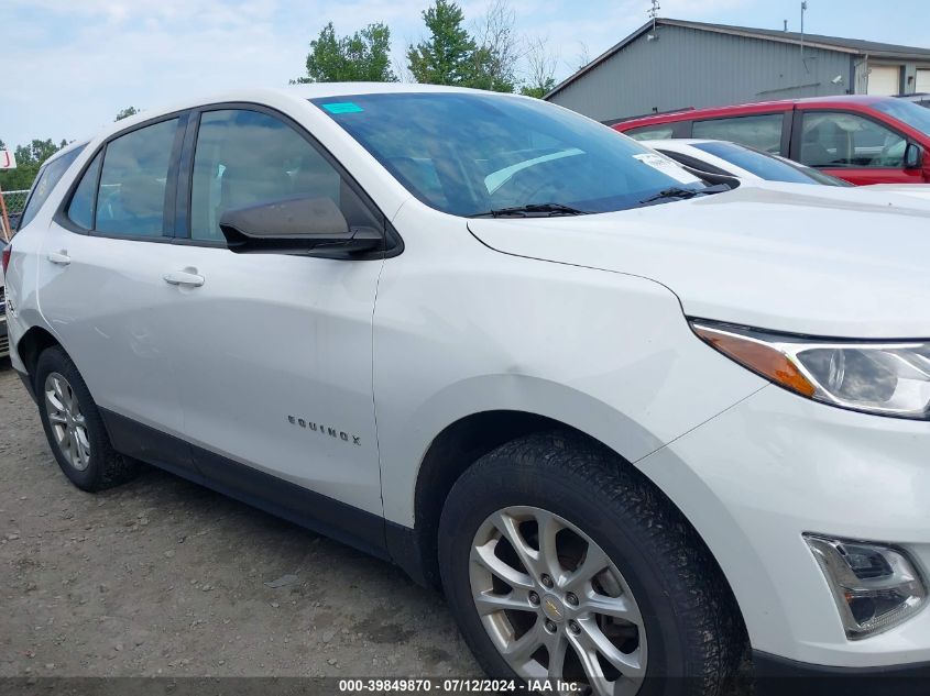 2018 Chevrolet Equinox Ls VIN: 2GNAXREV4J6132428 Lot: 39849870