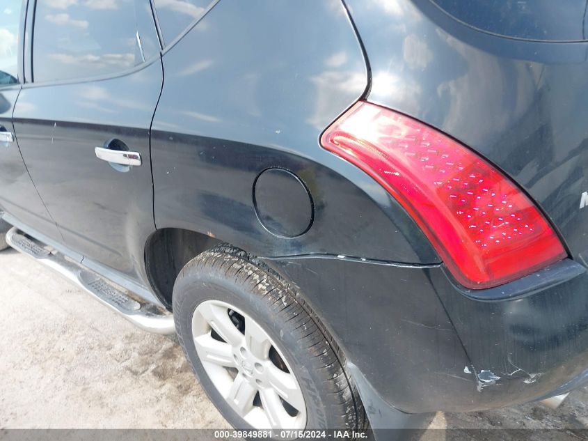 2006 Nissan Murano S VIN: JN8AZ08W46W515242 Lot: 39849881