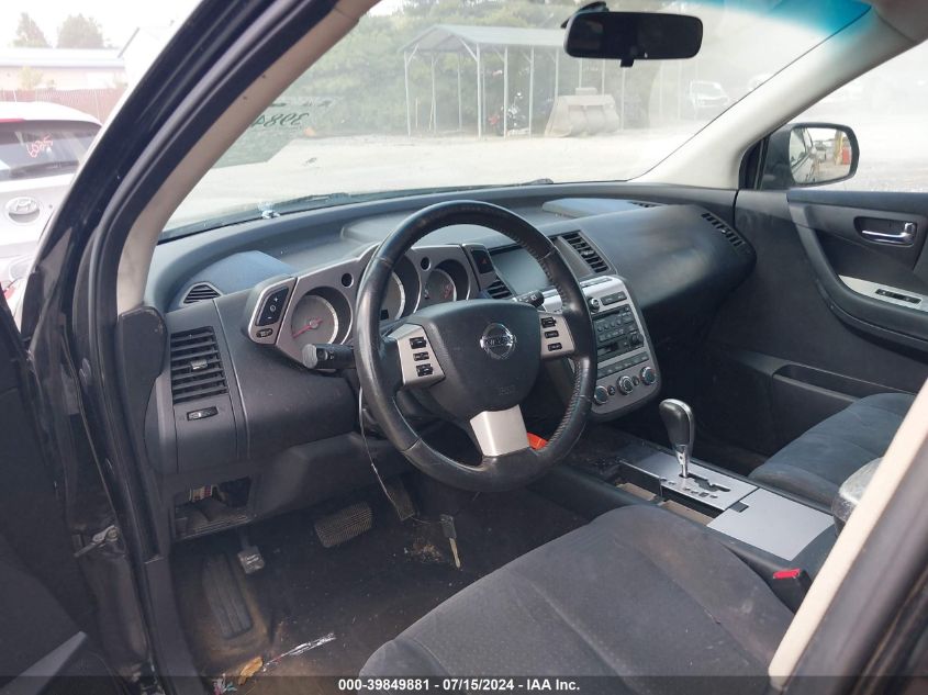 2006 Nissan Murano S VIN: JN8AZ08W46W515242 Lot: 39849881