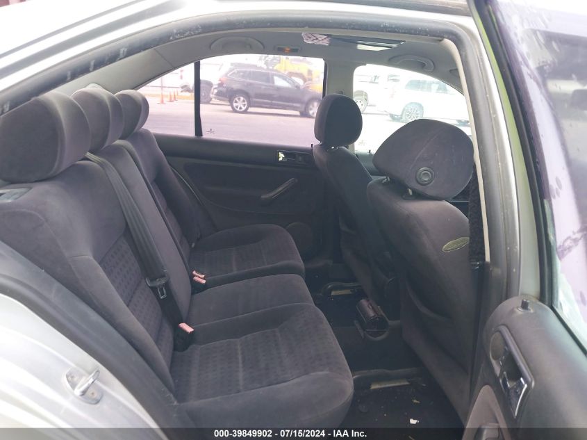 2002 Volkswagen Jetta Gls Tdi VIN: 3VWSP69M92M076021 Lot: 39849902