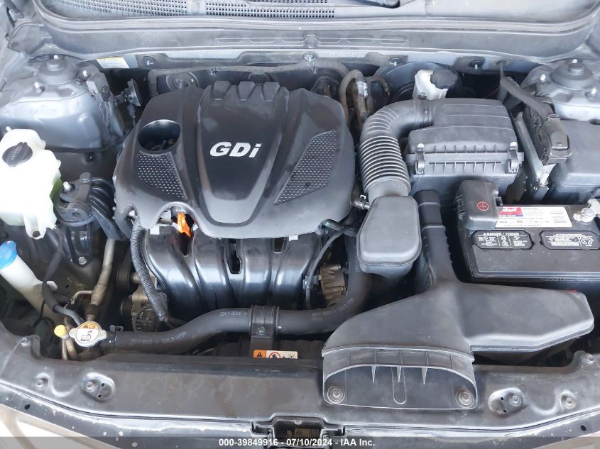 2013 Hyundai Sonata Limited VIN: 5NPEC4AC5DH628562 Lot: 39849916