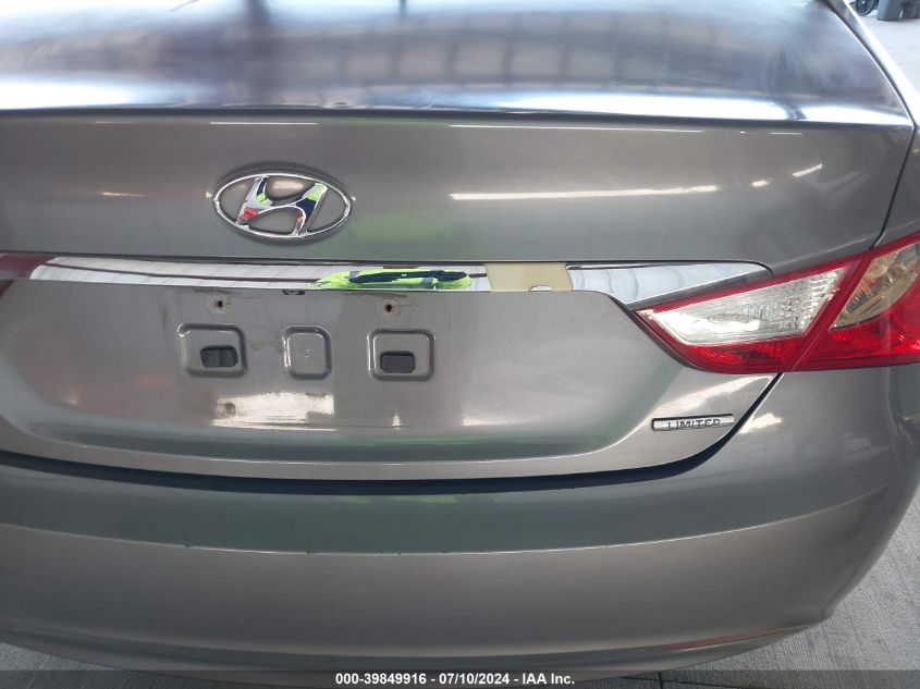 2013 Hyundai Sonata Limited VIN: 5NPEC4AC5DH628562 Lot: 39849916