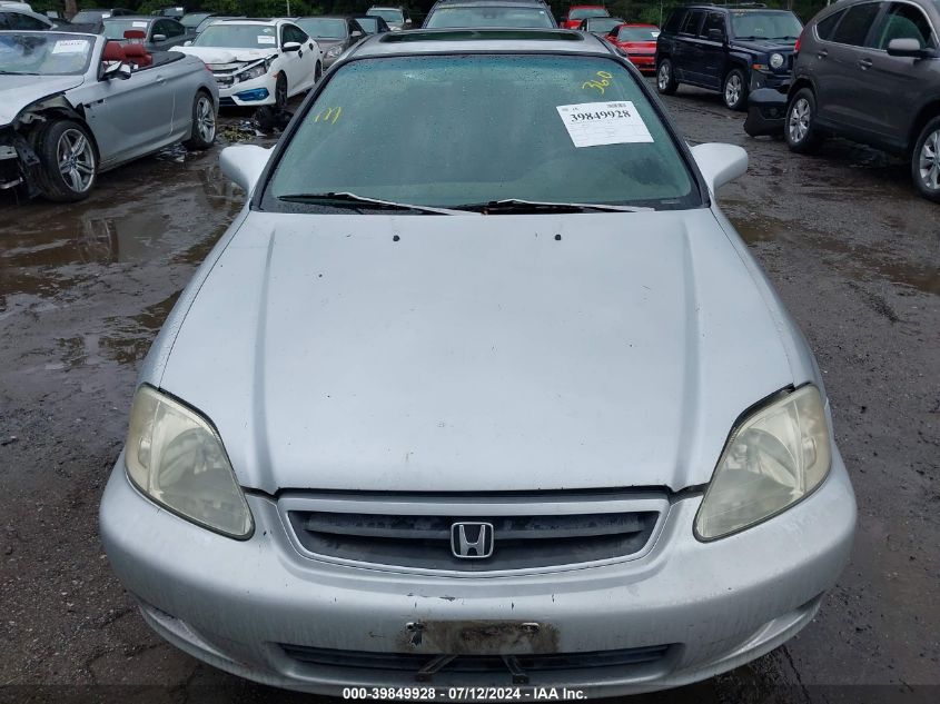 1999 Honda Civic Ex VIN: 1HGEJ8145XL050521 Lot: 39849928