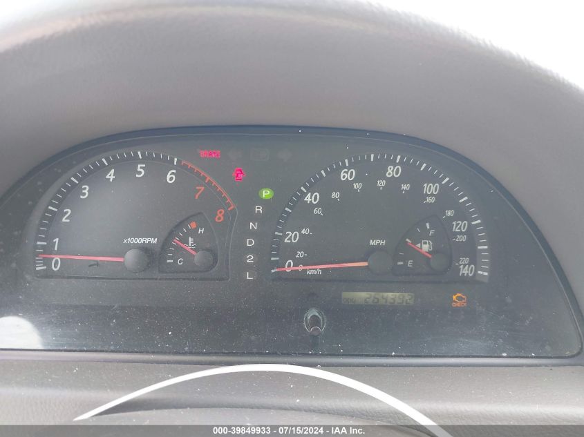 2003 Toyota Camry Le VIN: 4T1BE32K63U664774 Lot: 39849933