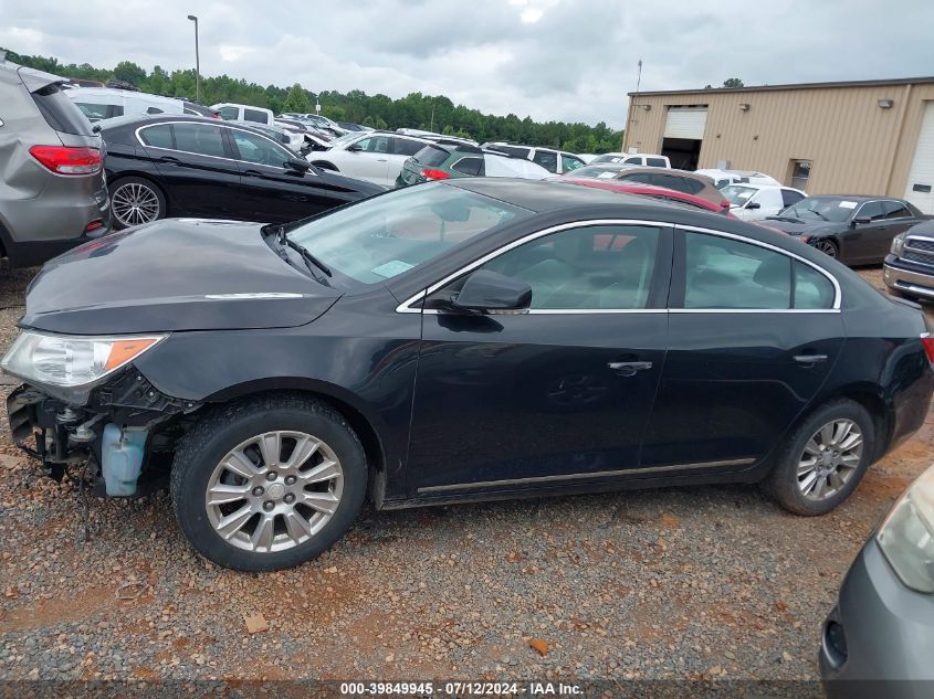 2012 Buick Lacrosse Premium 1 Group VIN: 1G4GD5ER4CF297701 Lot: 39849945