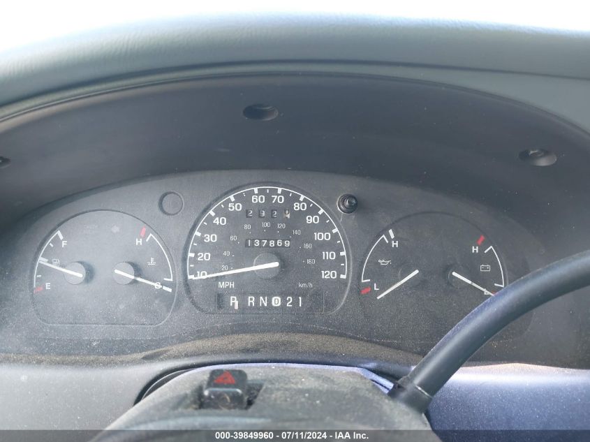 1997 Ford Ranger Splash/Xlt VIN: 1FTCR14X2VPB47242 Lot: 39849960