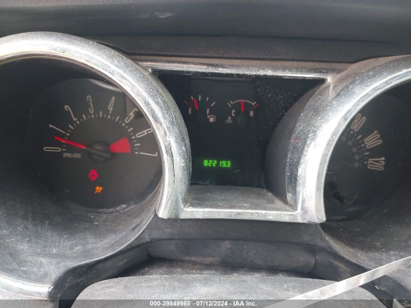 2008 Ford Mustang VIN: 1ZVHT84N685204845 Lot: 39849985