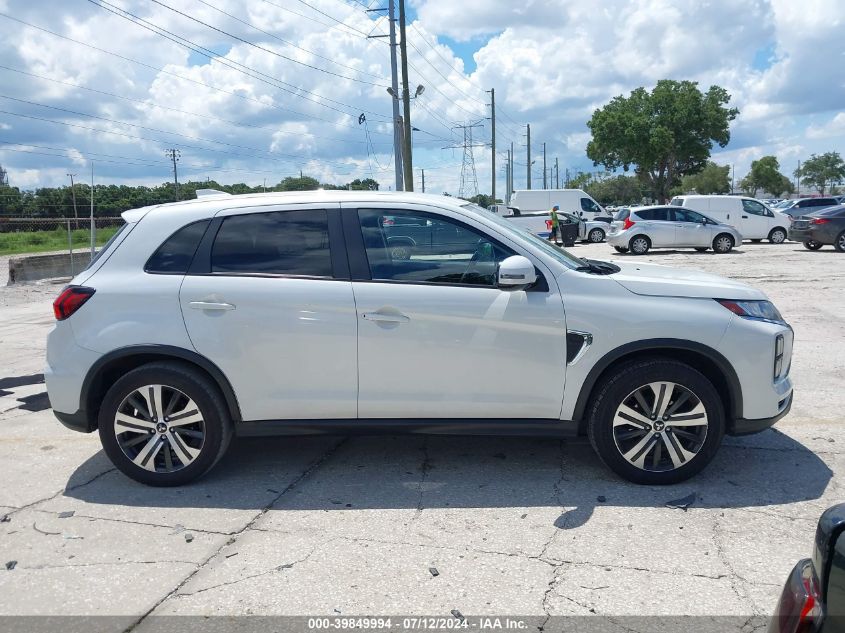 2020 Mitsubishi Outlander Sport 2.0 Se VIN: JA4AP4AU7LU006863 Lot: 39849994