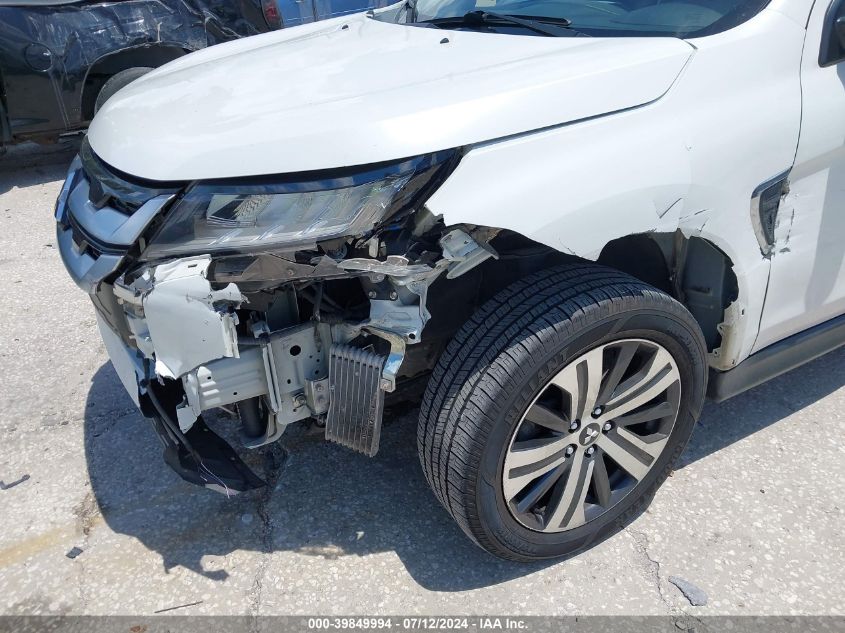 2020 Mitsubishi Outlander Sport 2.0 Se VIN: JA4AP4AU7LU006863 Lot: 39849994