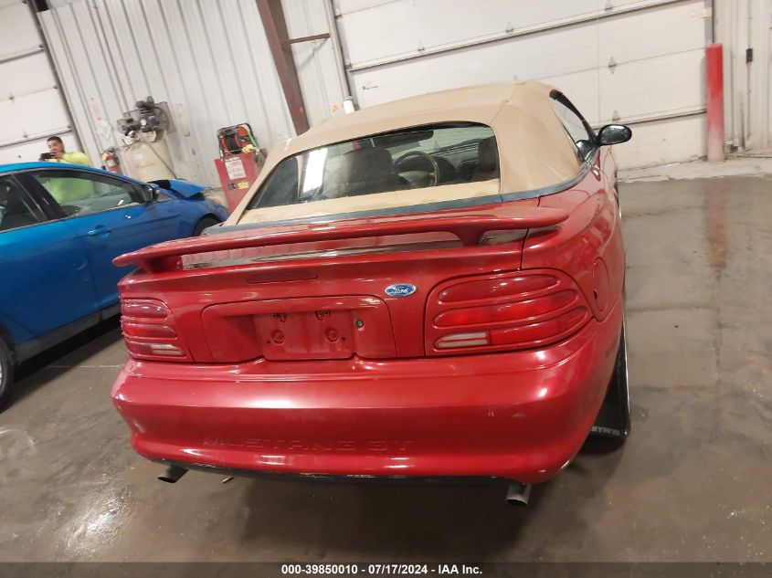 1994 Ford Mustang Gt VIN: 1FALP45TXRF166402 Lot: 39850010