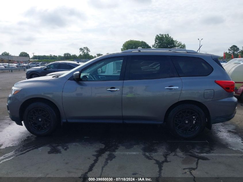 2018 Nissan Pathfinder S VIN: 5N1DR2MN2JC620563 Lot: 39850030