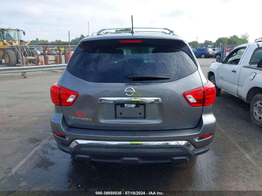 2018 Nissan Pathfinder S VIN: 5N1DR2MN2JC620563 Lot: 39850030