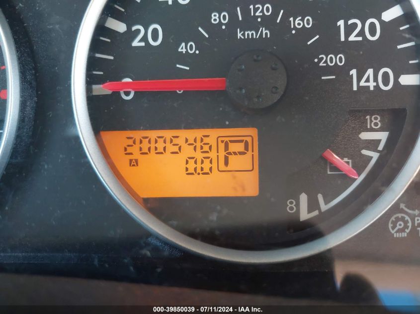 2006 Nissan Pathfinder Le VIN: 5N1AR18U06C612760 Lot: 39850039