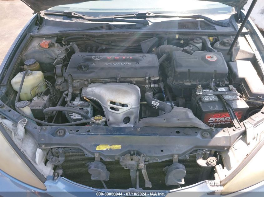 2003 Toyota Camry Le VIN: JTDBE32K830176583 Lot: 39850044