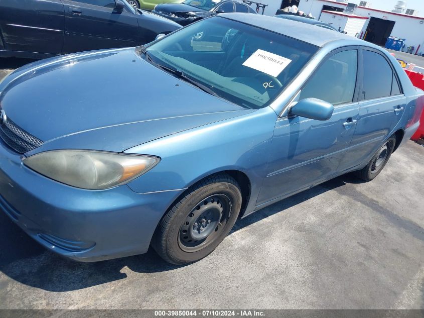 2003 Toyota Camry Le VIN: JTDBE32K830176583 Lot: 39850044
