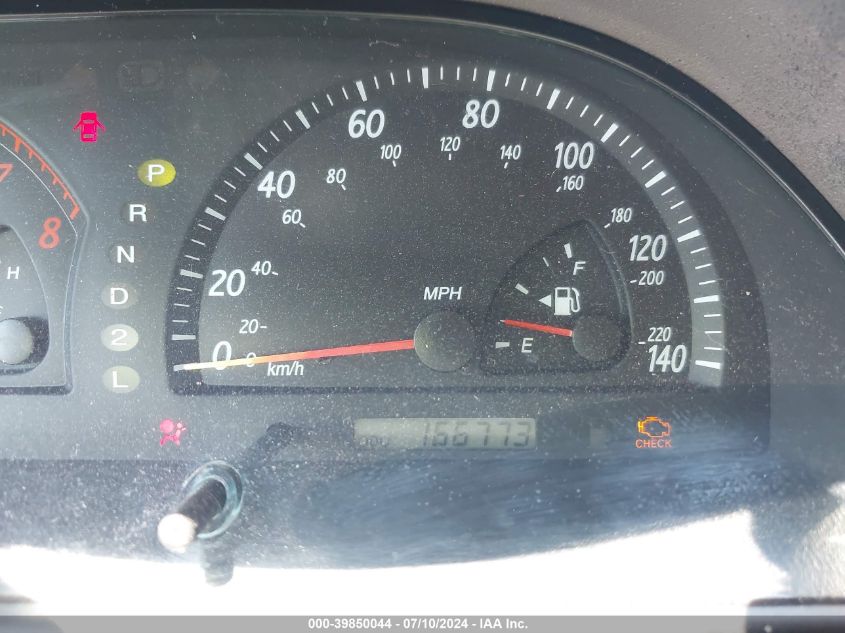 2003 Toyota Camry Le VIN: JTDBE32K830176583 Lot: 39850044