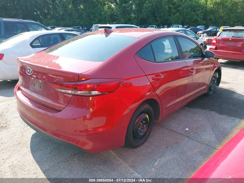 VIN 5NPD84LF6JH400294 2018 HYUNDAI ELANTRA SEL