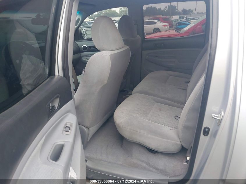 2010 Toyota Tacoma Double Cab Prerunner VIN: 3TMJU4GN7AM092739 Lot: 39850064