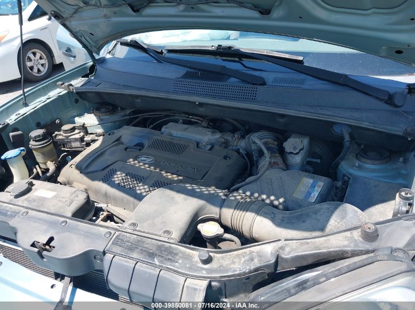 2008 Hyundai Tucson Gls VIN: KM8JM12B58U734100 Lot: 39850081