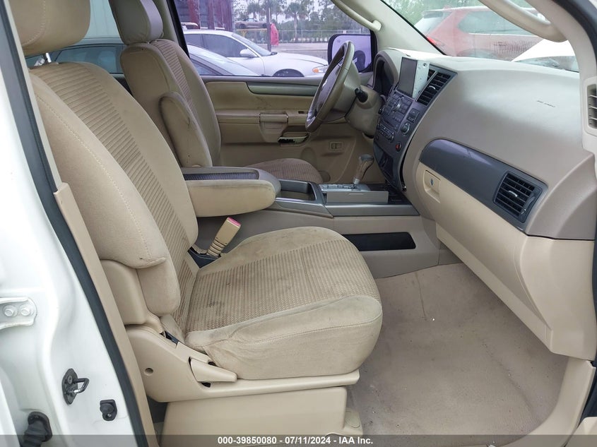 2008 Nissan Armada Se VIN: 5N1BA08D98N605352 Lot: 39850080