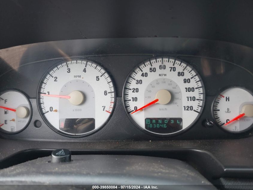 2005 Dodge Stratus Sdn Sxt VIN: 1B3EL46X95N646500 Lot: 39850084