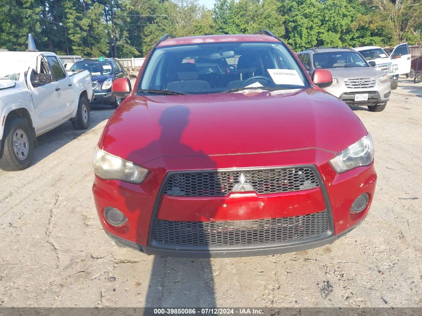 2011 Mitsubishi Outlander Es VIN: JA4AS2AW8BU022069 Lot: 39850086