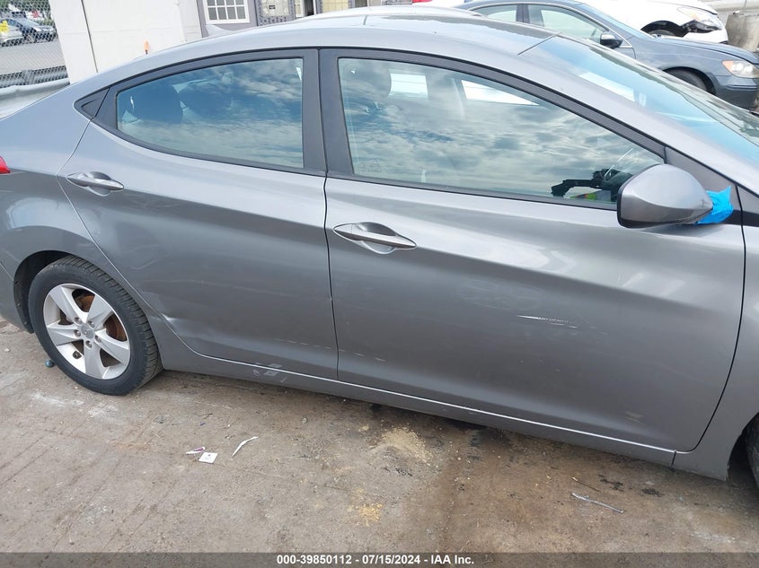 2013 Hyundai Elantra Gls VIN: 5NPDH4AE1DH434819 Lot: 39850112