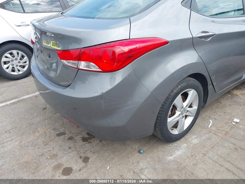 2013 Hyundai Elantra Gls VIN: 5NPDH4AE1DH434819 Lot: 39850112