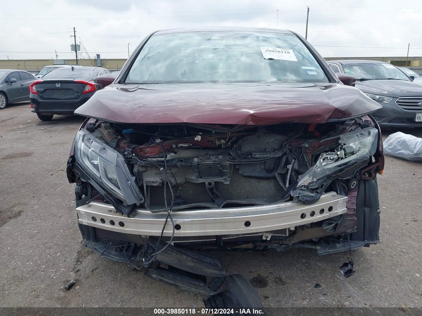 VIN 5FNRL6H76KB039215 2019 HONDA ODYSSEY EXL