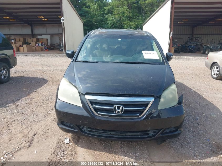 2006 Honda Odyssey Ex-L VIN: 5FNRL38786B453696 Lot: 39850132