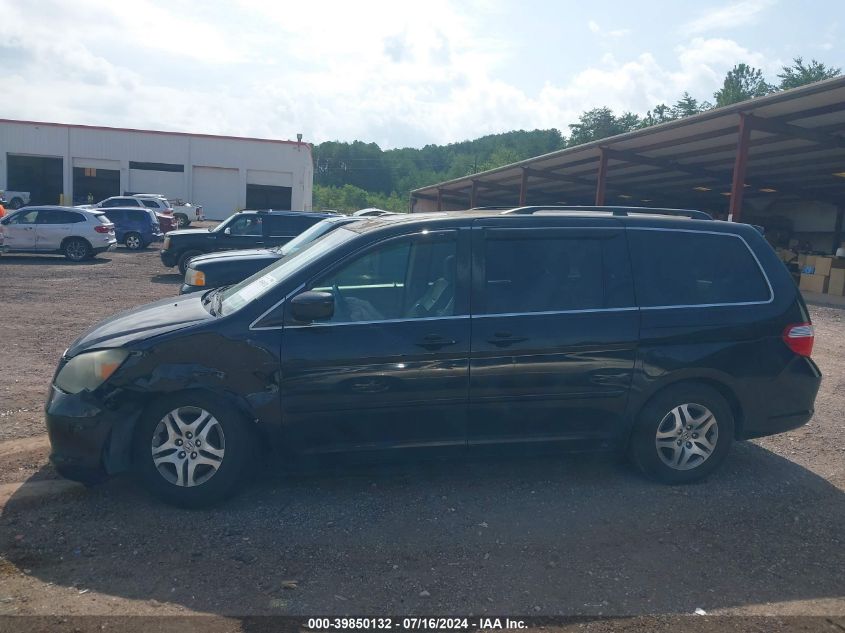 2006 Honda Odyssey Ex-L VIN: 5FNRL38786B453696 Lot: 39850132