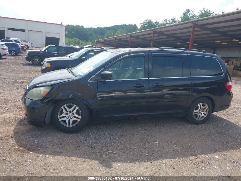 2006 Honda Odyssey Ex-L VIN: 5FNRL38786B453696 Lot: 39850132
