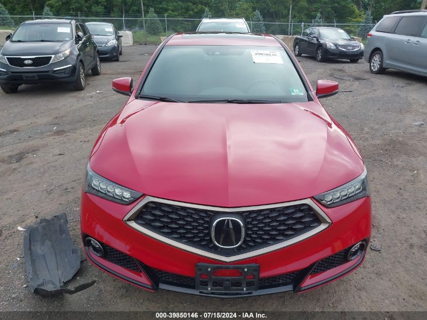 2018 Acura Tlx Tech A-Spec Pkgs VIN: 19UUB3F62JA006968 Lot: 39850146