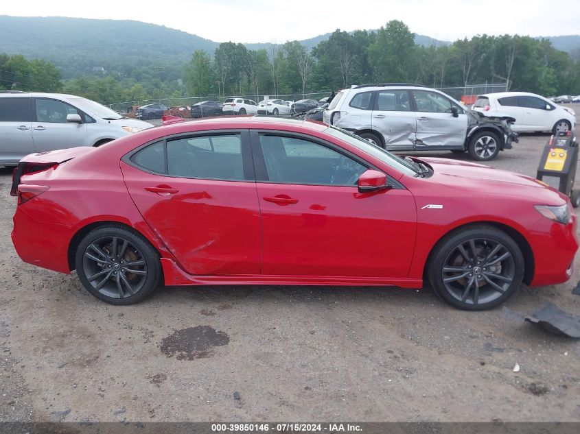 2018 Acura Tlx Tech A-Spec Pkgs VIN: 19UUB3F62JA006968 Lot: 39850146