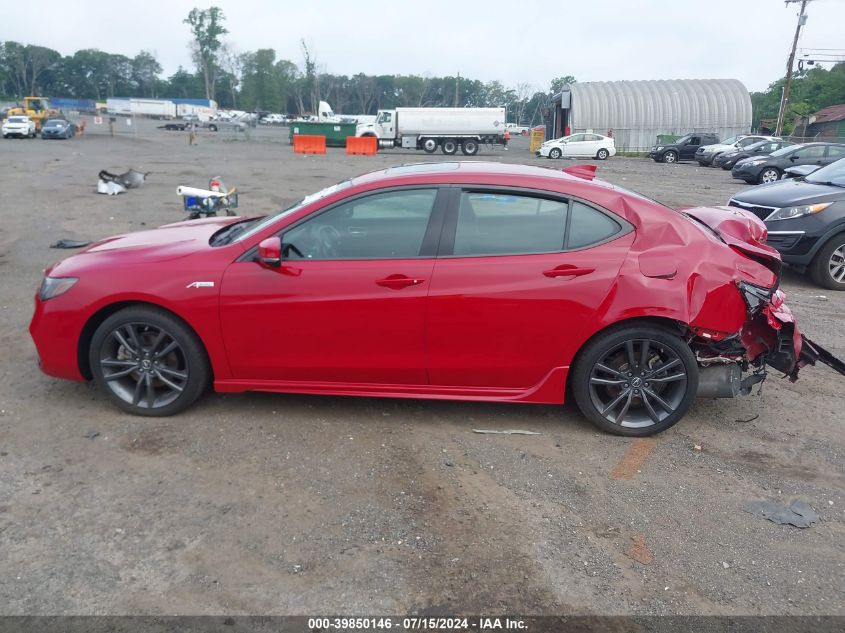 2018 Acura Tlx Tech A-Spec Pkgs VIN: 19UUB3F62JA006968 Lot: 39850146