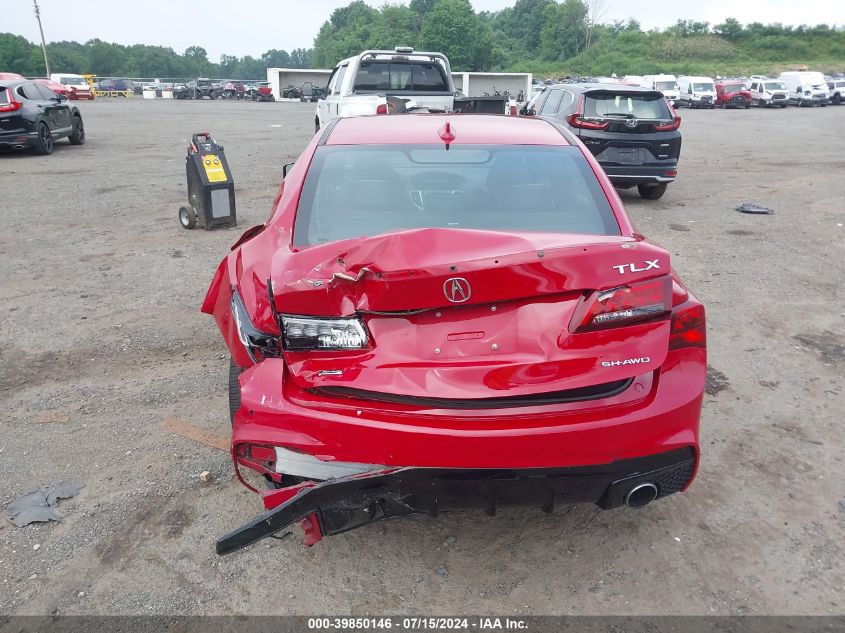 2018 Acura Tlx Tech A-Spec Pkgs VIN: 19UUB3F62JA006968 Lot: 39850146