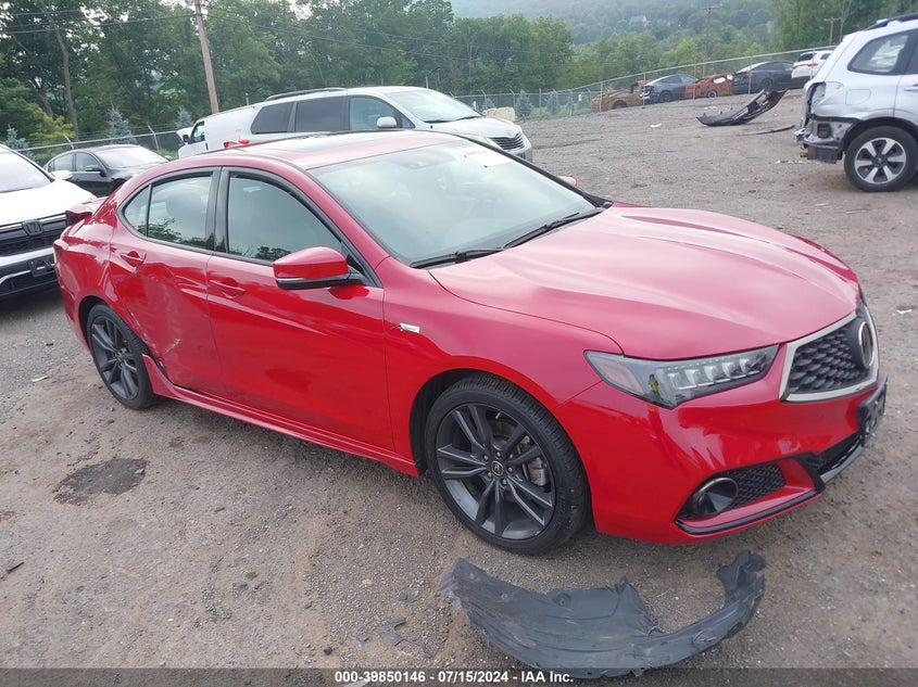 2018 Acura Tlx Tech A-Spec Pkgs VIN: 19UUB3F62JA006968 Lot: 39850146