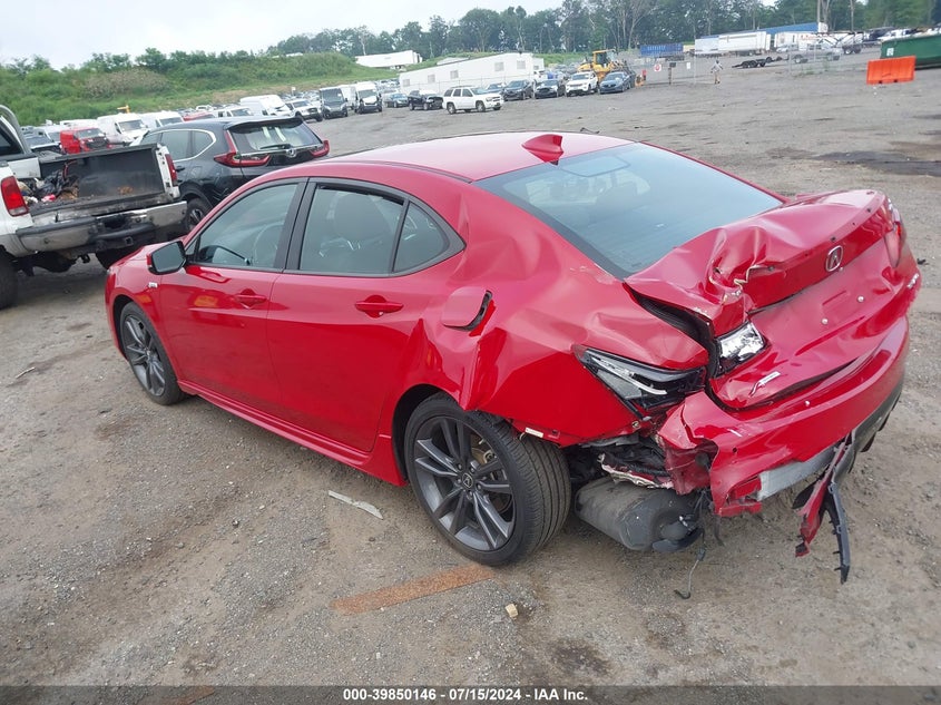 2018 Acura Tlx Tech A-Spec Pkgs VIN: 19UUB3F62JA006968 Lot: 39850146