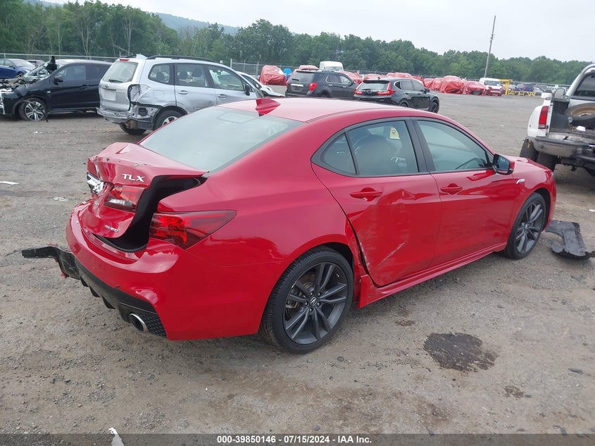 2018 Acura Tlx Tech A-Spec Pkgs VIN: 19UUB3F62JA006968 Lot: 39850146