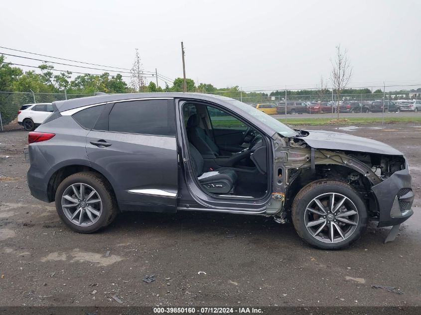 2020 Acura Rdx Technology VIN: 5J8TC1H59LL000190 Lot: 39850160